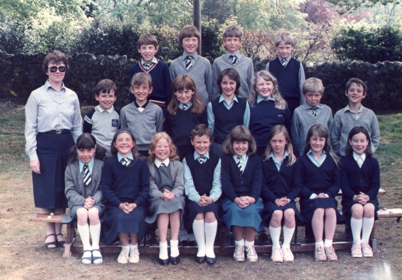 Primary School in Callander in 1984
